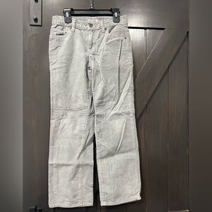 Old Navy Light Gray Corduroy Pants